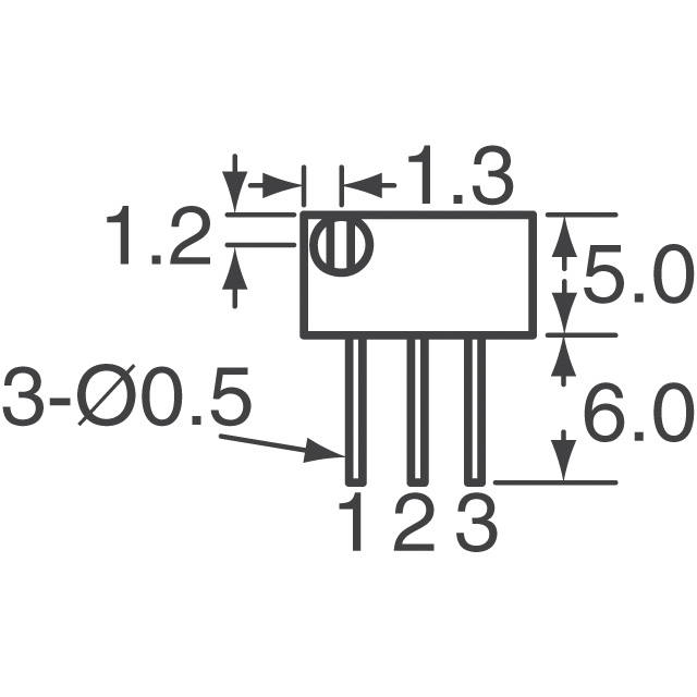 PV36P254C01B00 Bourns Inc.  Trimmer Potentiometers